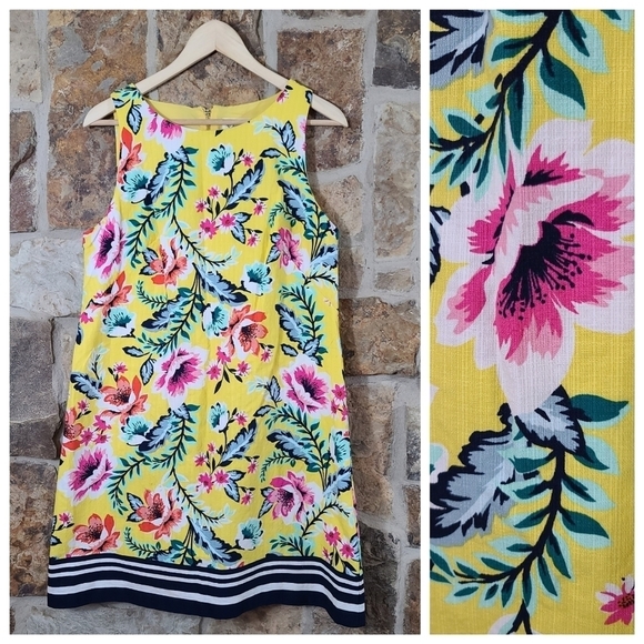 ELIZA J 14 Floral Sheath Dress - Picture 1 of 7